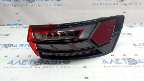 Фонарь внешний крыло правый VW Jetta 20-26 разбито стекло, трещина, затерт