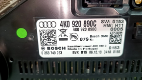 Щиток приборов Audi A6 C8 19-25 км/ч, миль/ч, 95к