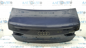 Крышка багажника Audi A6 C8 19-24 синий LX5B, примята