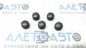 Заглушка ковпачок колісного болта 5шт Audi A6 C8 19-24 сіра