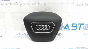 Подушка безпеки airbag в кермо водійська Audi A6 C8 19-25 чорна