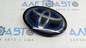 Эмблема решетки радиатора Toyota Prius 50 19-22 под радар, под полировку, треснуты крепления