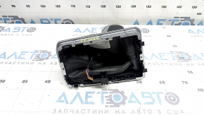 Ручка АКПП с накладкой шифтера VW Jetta 22-26 кожа черная, с подсветкой, царапины, трещина