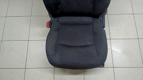 Водительское сиденье Toyota Prius 50 19-22 без airbag, ткань, черная, механическое, подогрев