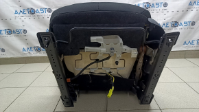 Водительское сиденье Toyota Prius 50 19-22 без airbag, ткань, черная, механическое, подогрев