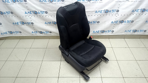 Пассажирское сиденье Toyota Prius 50 19-22 без airbag, ткань, черная, механическое, подогрев