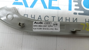 Накладка направляющей шторки левая передняя Audi A6 C8 19-23 серая