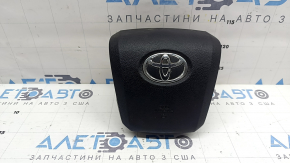 Подушка безопасности airbag в руль водительская Toyota Prius 50 16-22 черная, ржавый пиропатрон