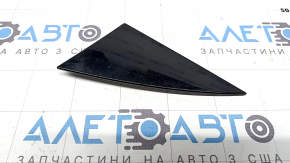 Накладка даху ззаду права Toyota Prius 50 16-22 чорний глянець, зламане кріплення, подряпина