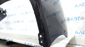 Бампер задний голый Toyota Prius 50 19-22 под парктроники и PMA, графит, царапины, в смоле, в скотче