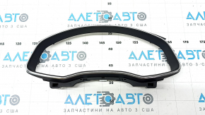 Обрамление щитка приборов Audi A6 C8 19-24 черная с хромом