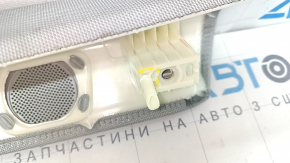 Накладка передней стойки верхняя правая Audi A6 C8 19-23 серая, без накладки дефелектора, надлом направляющей, под чистку