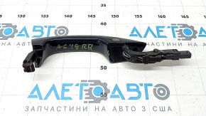 Ручка двери внешняя задняя правая Audi A6 C8 19-25 keyless, с подсветкой, царапины