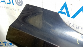 Поріг правий Audi A6 C8 19-25 S-Line, синій LX5B, подряпини, надриви, потерт