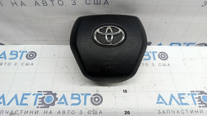Подушка безопасности airbag в руль водительская Toyota Venza 21-24 черная