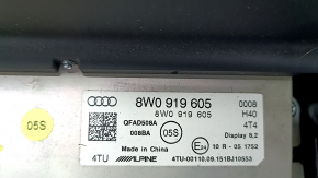 Монітор, дисплей, навігація Audi A4 B9 17-24 7" з кронштейном, подряпини, дефект дисплея