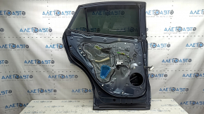 Дверь в сборе задняя левая Toyota Venza 21-24 графит 1K9, keyless, замята нижняя накладка