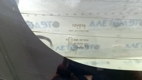 Дверь багажника голая со стеклом Toyota Venza 21-24 графит 1K9, стекло в клею