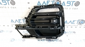 Решетка переднего бампера левая BMW X5 G05 19-23 под парктроник и ПТФ, X-Line