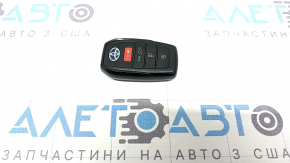 Ключ smart Toyota Venza 21-4 кнопки, з жалом, подряпини