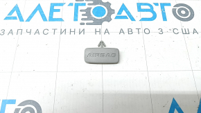 Заглушка верхньої накладки центральної стійки права Audi Q5 80A 18-24 сіра