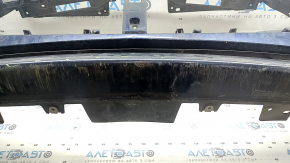 Бампер передний голый Mazda 3 19-26 4d, синий, царапины, прижат