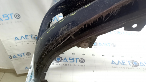 Бампер передний голый Mazda 3 19-26 4d, синий, царапины, прижат