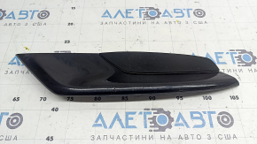 Накладка переднього бампера ліва Mazda 3 19-22 4d чорний глянець, Japan built, сколи