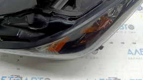 Фара передняя левая в сборе Mazda 3 19-23 ксенон, под полировку, полез лак