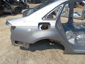 Чверть крило задня права Audi A4 B9 17-19 на кузові, срібло, тички