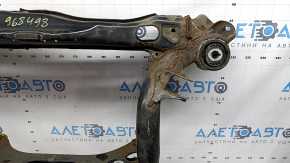 Подрамник задний Audi A4 B9 17-25 AWD микротрещины 2 С/Б и 2 С/Б редуктора, ржавый