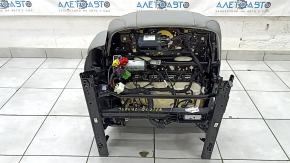Пассажирское сиденье Audi Q5 80A 21-24 с airbag, электрическое, подогрев, кожа серая, Standard, под чистку, растянута сетка