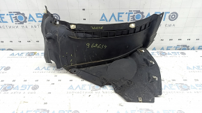 Підкрилок передній лівий передня частина Audi A4 B9 17-25 надломи, зламане кріплення