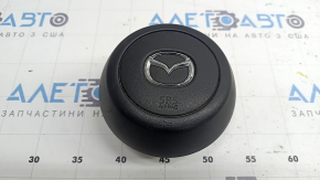 Подушка безпеки airbag в кермо водійська Mazda 3 19-26 чорна, тип 1 подряпини