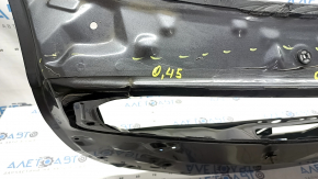 Дверь багажника голая Toyota Prius 50 19-22 графит 1G3, после ремонта, 0,45-0,55, вмятины