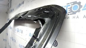 Дверь багажника голая Toyota Prius 50 19-22 графит 1G3, после ремонта, 0,45-0,55, вмятины