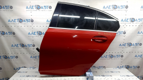 Дверь в сборе задняя левая BMW 3 G20 19-26 keyless, красный A75