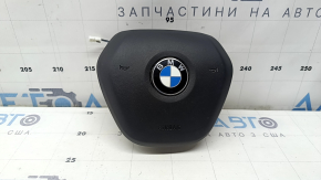 Подушка безопасности airbag в руль водительская BMW 3 G20 19-26 черная, царапины
