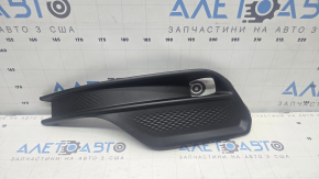 Решетка бампера правая Jeep Compass 22-26 структура под LED ПТФ царапины