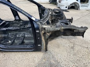 Чверть передня права Audi A6 C8 19-22 на кузові, синя
