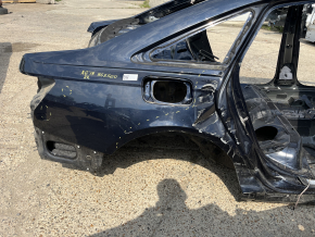 Чверть крило задня права Audi A6 C8 19-24 на кузові, синя, зам'ята