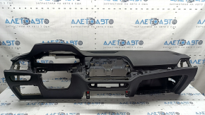 Торпедо передняя панель без AIRBAG BMW 3 G20 19-22 черная без проекции, примята