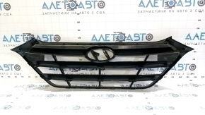 Решітка радіатора grill у зборі Hyundai Tucson 16-18 чорна