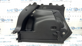 Обшивка арки нижня ліва Jeep Compass 17-26 чорна, тип 1, з кишенею, подряпини