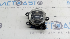 Протитуманна фара ПТФ права Mitsubishi Outlander 22-26 LED, під полірування