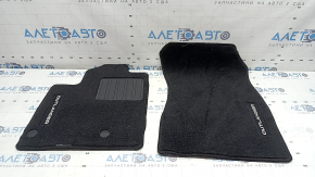 Комплект ковриков салона ткань Mitsubishi Outlander 22-26 черная, под 3 ряда