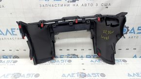 Накладка торпеды нижняя центральная Mitsubishi Outlander 22-26 черная