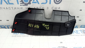 Накладка центральной консоли боковая левая передняя Mitsubishi Outlander 22-26 черная, царапины