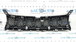 Решітка радіатора grill Jeep Compass 22-26 у зборі 3 частини, хром вставки