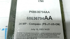 Manual інструкція Jeep Compass 25 англійська мова